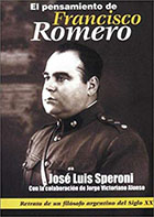 Libro El pensamiento de Francisco Romero